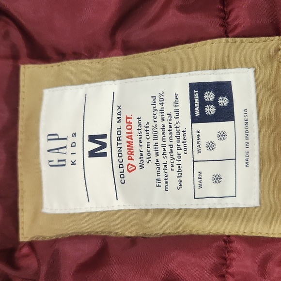 Kids GAP Heavyweight Parka Jacket Size M (8) Cold Control Max - Picture 5 of 15